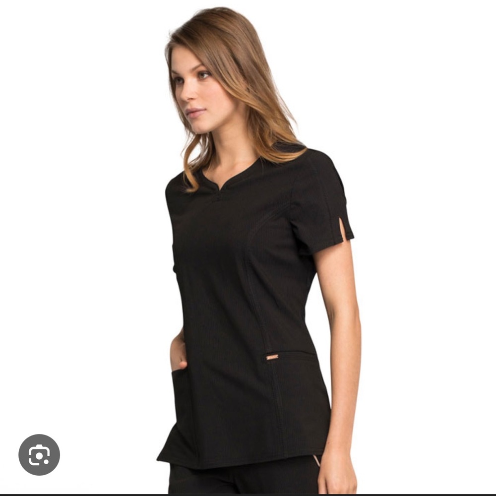 Cherokee Statement Scrub Top - Picture 2 of 3